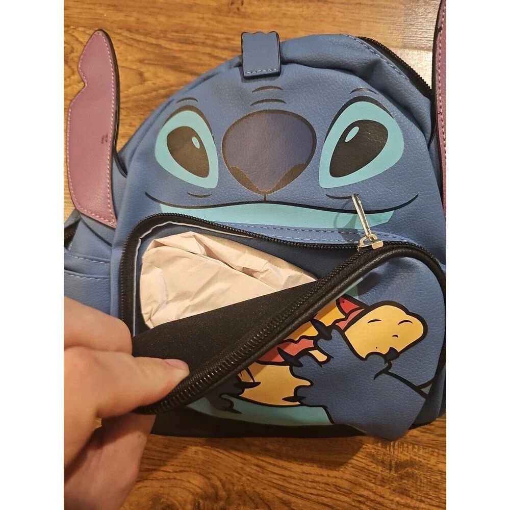 NWT Disney Lilo & Stitch Mini Backpack Pizza No Coin Purse